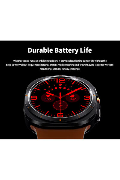 zyteq W7 Smartwatch, 1.43" AMOLED, BT 5.4, GPS, HR/O2/BP, SOS, Wireless Charging, White
