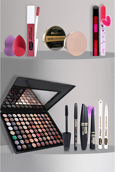 MUJGAN Nostalji Makyaj Seti Koyu Ton