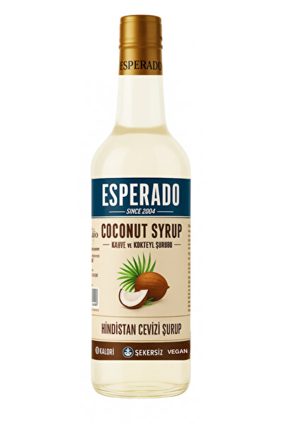 ESPERADO Şekersiz ( Sugar Free ) Hindistan Cevizi Aromalı Kahve & Kokteyl Şur...