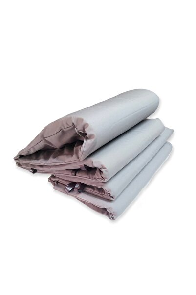 Bebek Özel Baby Kids Crib Edge Protection 60x120 For Crib (4 Pieces) Gray