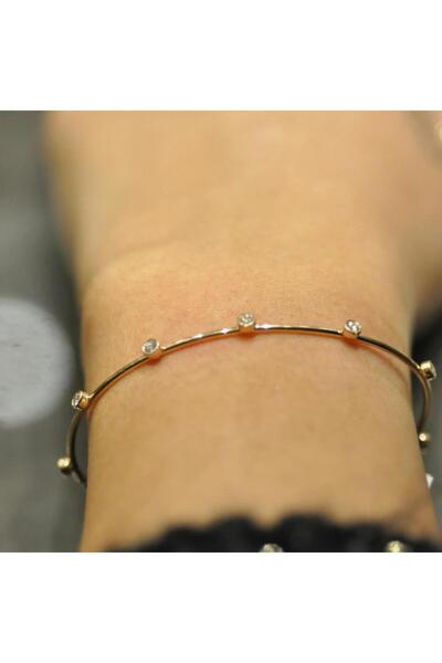 ByGoldenHouse Pırlanta Tohumlu Tasarım Bilezik