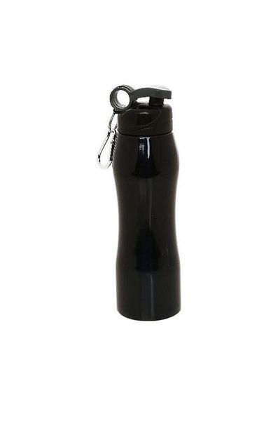 Mikro 750 ml Steel Flask Black