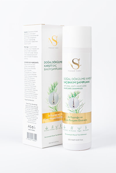 NSL NATURAL CARE Kuru Yıpranmış Doğal Saç Bakım Şampuanı