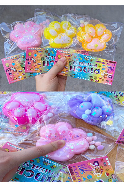 Raicon Pati Sukuşi Oyuncak Squishy Stres Oyuncağı Yumuşacık Jel Oyuncak Sukuşi Pati