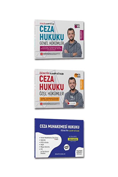 hukuk öğretir 2026 Ceza Özel - Ceza Hukuku Genel Hükümleri - Ceza Muhakemesi ...
