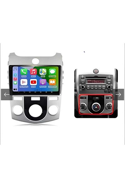 Kia Android screen for Kia Cerato models from 2009 to 2013 (RAM 4 & Memory 64) supports CarPlay and Android Auto
