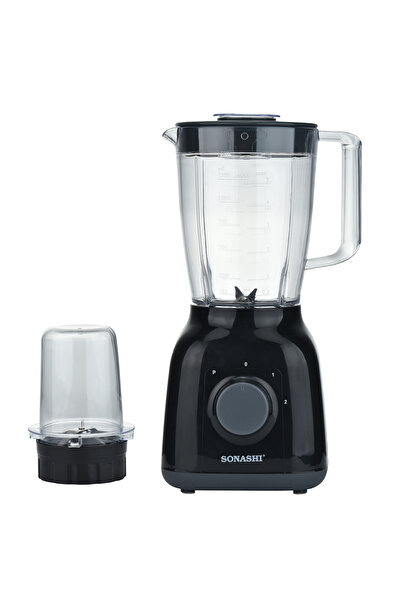 sonashi 2 In 1 Blender With 2 Speed Settings And Pulse - Spice Grinding, Smoothie Making And Juicing, 650W
