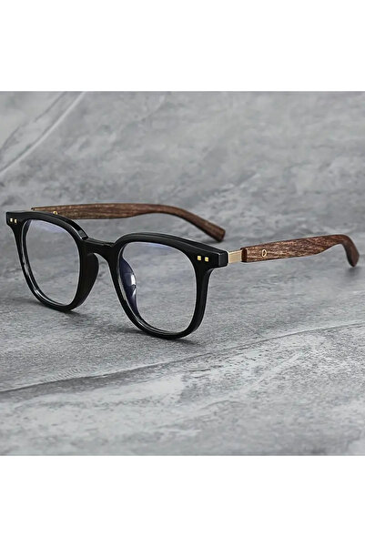 Singularis Ahşap Gözlük (Siyah)