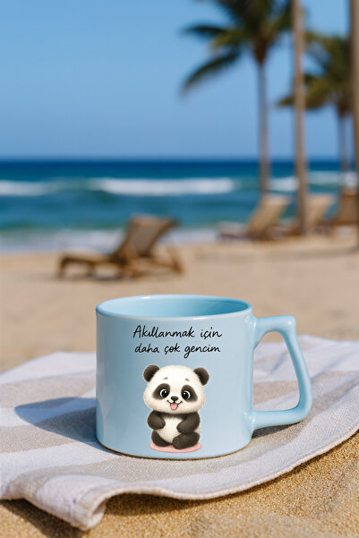 TREND YANKI كوب بمقبض ملون - شبابي