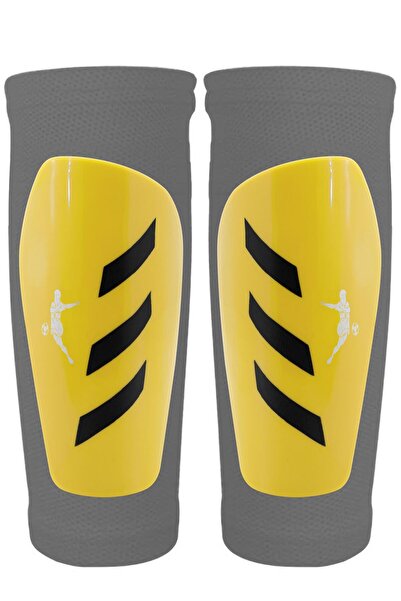 Telvesse PRO Ποδοσφαιρικές προστατευτικές επιγονατίδες για παιδιά ενήλικες με κάλτσες Προστατευτικές επιγονατίδες ποδοσφαίρου Κίτρινο
