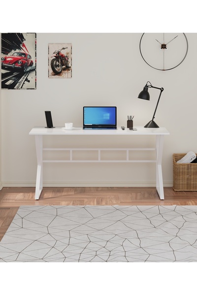 TEKATEL Çalışma Masası Beyaz 140x60