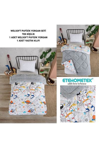 ETE HOMETEX Single Luxury Welsoft Quilt