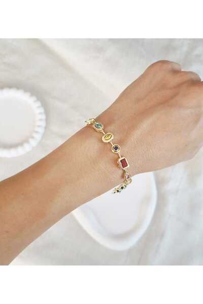 İNİTİUM Vip Series 7 Element Colorful Stone Bracelet