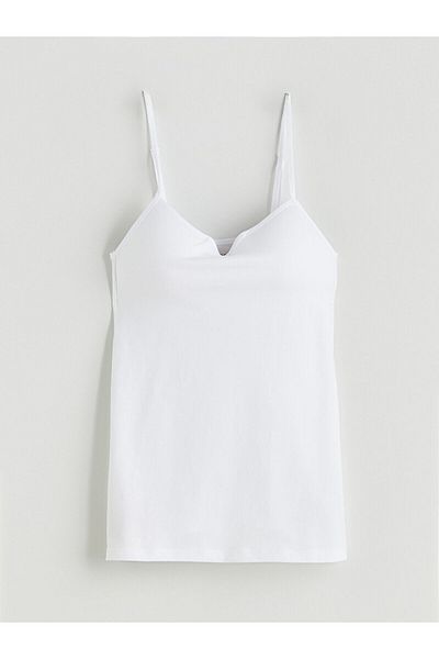 LC Waikiki New Season Heart Collar Strap Women's Cup Tank Top - S50327Z8