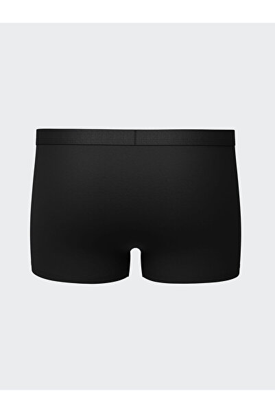 LC Waikiki Siyah Standart Kalıp Pamuklu Esnek Erkek Boxer 5'li