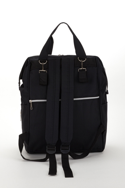 RUBBAG Mother Baby Care Backpack with Thermal Bottle Holder and Stroller Hanger