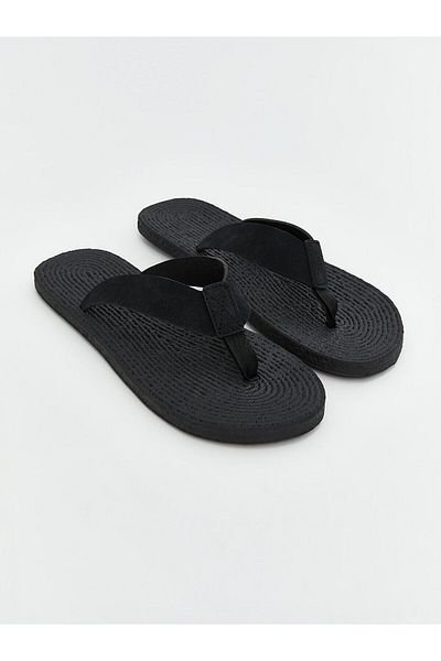 LC Waikiki Suede Look Men's Beach Slippers