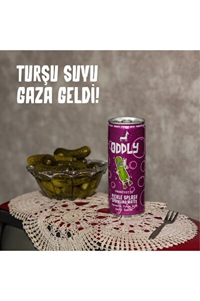 ODDLY PICKLE SPLASH TURŞU SUYU KUTU 250 ML X 12 ADET