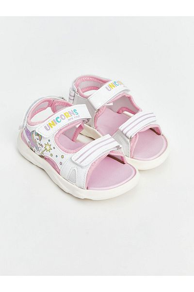 LC Waikiki New Season Velcro Double Strap Girls Sandals - S5Jr92Z4
