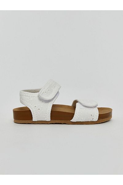 LC Waikiki New Season Velcro Girls' Sandals - S5Im83Z4