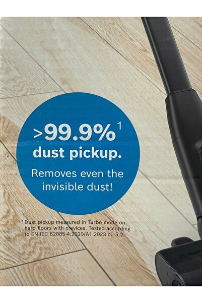 Bosch ÇİFT batarya 160dk Temizlik Unlimited Dijital TurboSpinMotor Premium Şa...