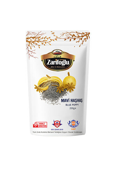 Zarifoğlu Mavi Haşhaş 200 gr