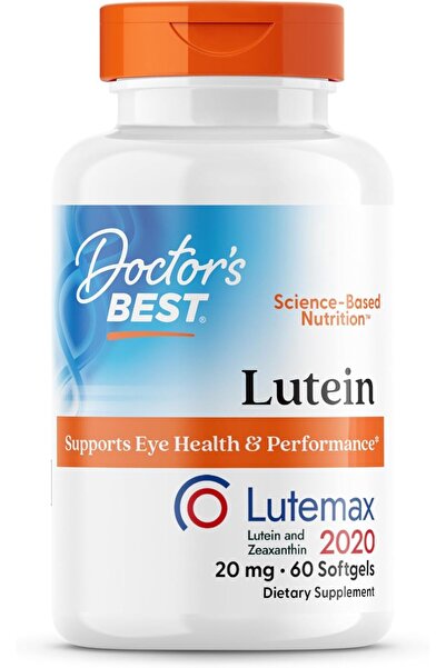 Doctor's Best لوتين مع لوتيماكس، غير معدل وراثيًا، خالٍ من الغلوتين، لصحة الع...