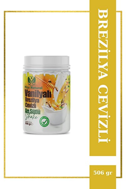 max naturel Brezilya Cevizli Arı Sütlü Shake