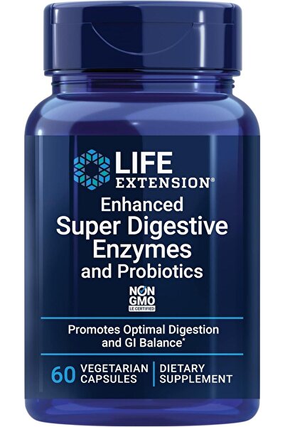 Life Extension Enhanced Super Digestive Enzymes & Probiotics
