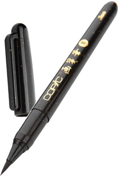 Copic Gasenfude Fırça Uçlu Siyah Kalem