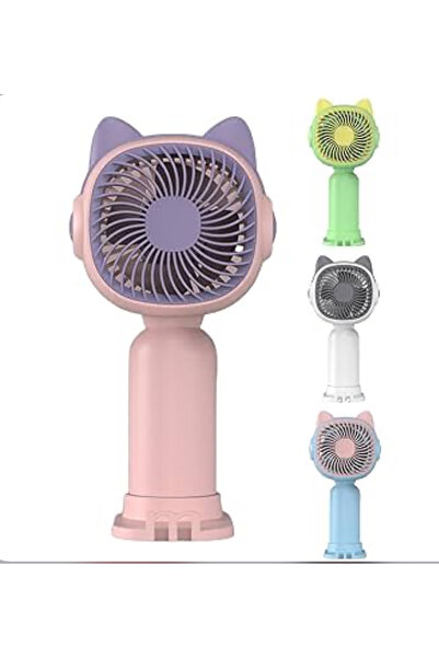bigmate Mini El Fanı Taşınabilir Serinletici Şarjlı Vantilatör Tek Kademeli Hız Ayarı Ys2251b