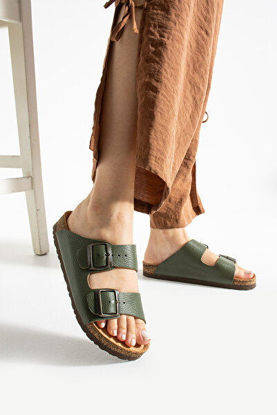 Mycorni جلد طبيعي حقيقي للجنسين بإبزيم مزدوج من الجلد الطبيعي