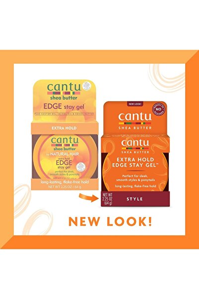 Cantu جل زبدة الشيا لتثبيت الشعر بشكل إضافي، 64 جرام