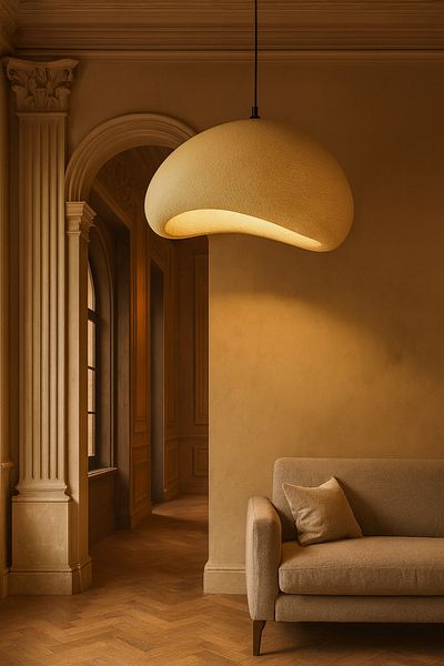 qwell Modern Bohemian Hanging Light with Pearl Design