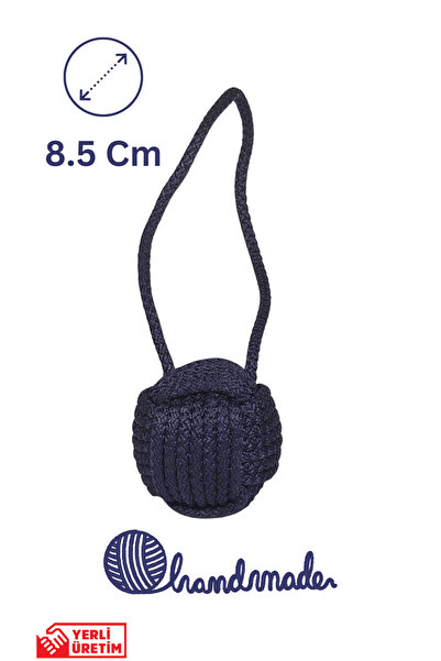 Holidog Köpek Diş Ipi Isırma Halatı Dayanıklı Orijinal Tenis Toplu El Yapımı At-getir Çekiştirme Oyuncağı