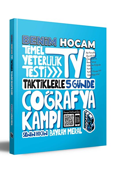 Benim Hocam Yayınları Benim Hocam Tyt Coğrafya Taktiklerle 5 Günde Kampı 2023