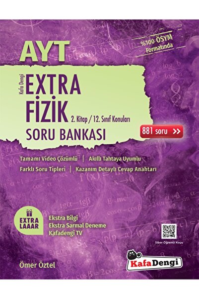 Kafa Dengi Yayınları Kafadengi 2025 Ayt Fizik Extra Soru Bankası 2. Kitap