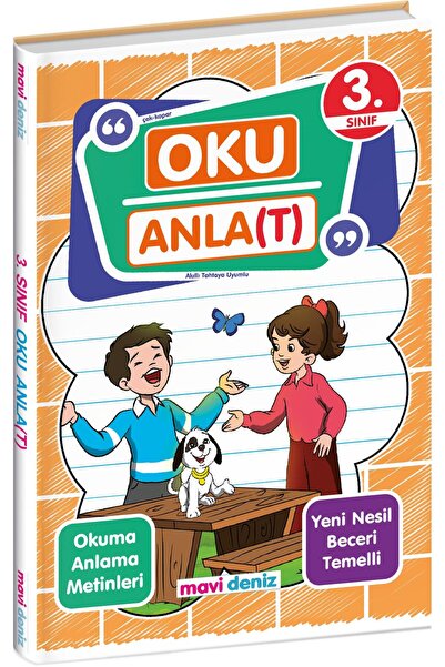 Mavi Deniz Yayınları Mavi Deniz 3. Sınıf Oku Anla(T) 2023