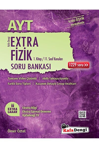 Kafa Dengi Yayınları Kafadengi 2025 Ayt Fizik Extra Soru Bankası 1. Kitap