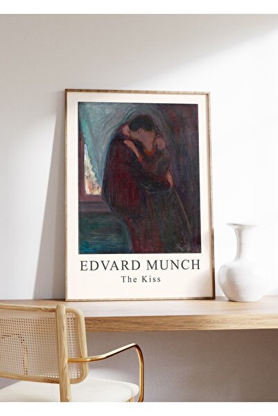 postick Art Estetik Modern Duvar Dekor Tasarım Ev Ofis Salon Edvard Munch The...