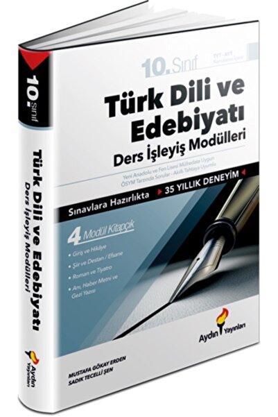 Aydın Yayınları Aydın 10. Sınıf Türk Dili Ve Edebiyatı Ders İşleyiş Modülleri