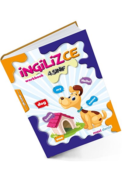 Mavi Deniz Yayınları Mavi Deniz 2024 4. Sınıf İngilizce Workbook 2024