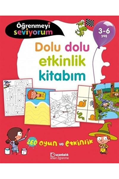 Uçanbalık Yayıncılık Uçanbalık Öğrenmeyi Seviyorum - Dolu Dolu Etkinlik Kitab...