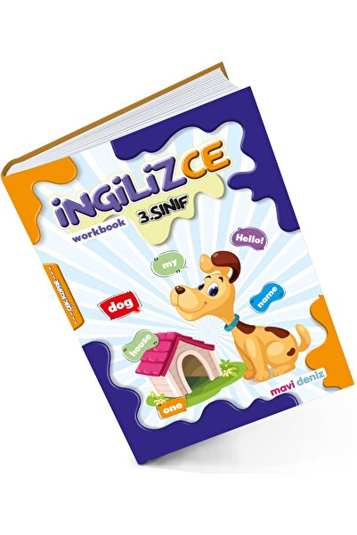 Mavi Deniz Yayınları Mavi Deniz 2024 3. Sınıf İngilizce Workbook 2024