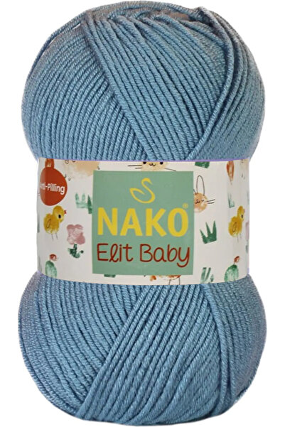 NAKO Elit Baby Örgü Ipi Bebe Yünü 100 Gr. 1986