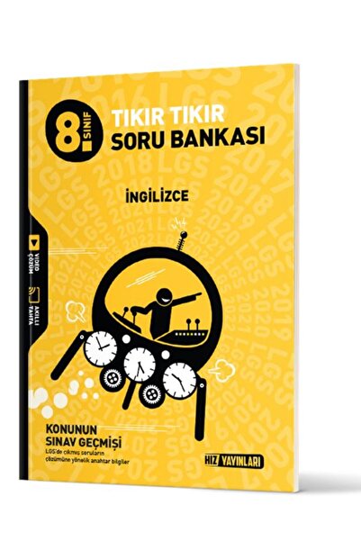 Hız Yayınları Hız Lgs 2024 8. Sınıf İngilizce Tıkır Tıkır Soru Bankası