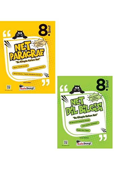 Kafa Dengi Yayınları Kafadengi 2025 8. Sınıf Lgs Dil Bilgisi + Paragraf Net S...