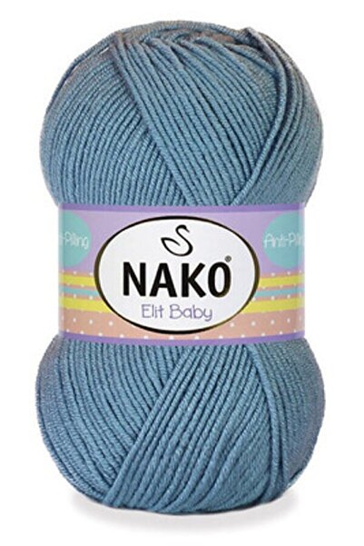 NAKO Elit Baby Örgü Ipi Bebe Yünü 100 Gr. 1986