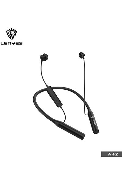 Lenyes A42 Neck-Mounted Stereo Wireless Bluetooth Headphones With Microphone