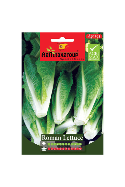 agrimax بذور الخس الروماني عالية الجودة (صنع في إسبانيا)